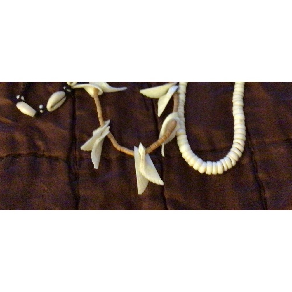 Necklaces and a bracelet jewelry